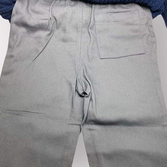 DKNY ~ NWT Navy Blue Knit Hoodie & Gray Pants Matching Set ~ 18 Months - Picture 10 of 11